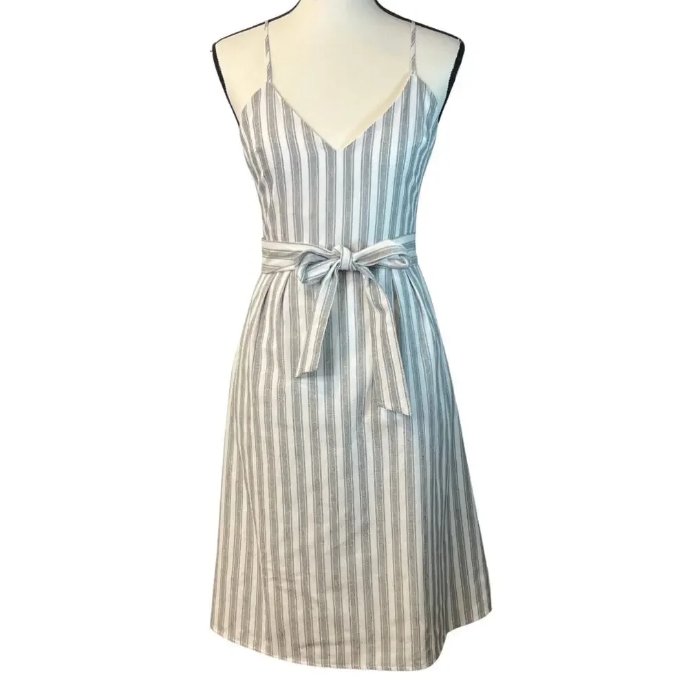 Lulu’s Women’s Striped Cotton Summer Dress Size S